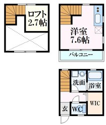 リノリノアパートメント吉島の物件間取画像